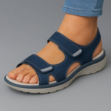 Zara - Ortopediset sandaalit sinisessä kesäisessä ilmeessä